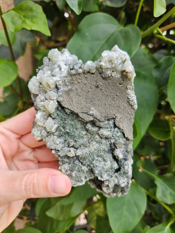 Sparkle! Large Prehnite and Epidote Specimen - Image 8