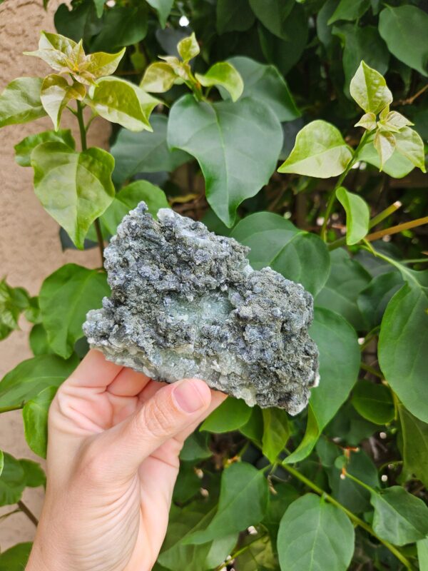 Sparkle! Large Prehnite and Epidote Specimen - Image 2
