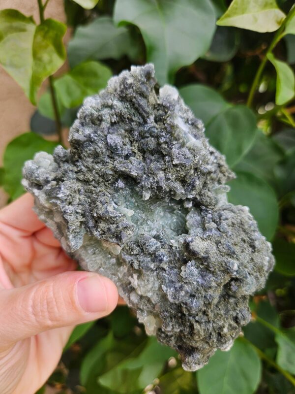 Sparkle! Large Prehnite and Epidote Specimen - Image 4
