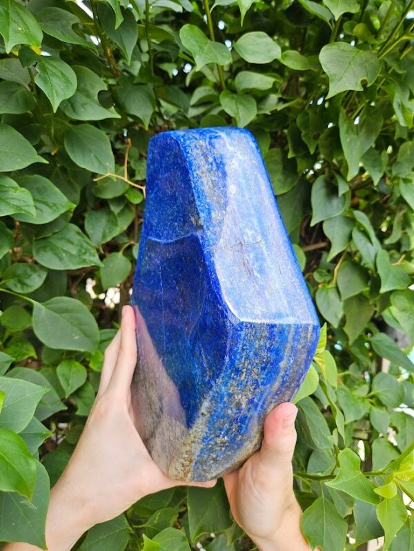 10 LB XL Lapis Lazuli Freeform: Polished Blue Crystal Home Decor, Quality Crystals, Intuition - Image 6