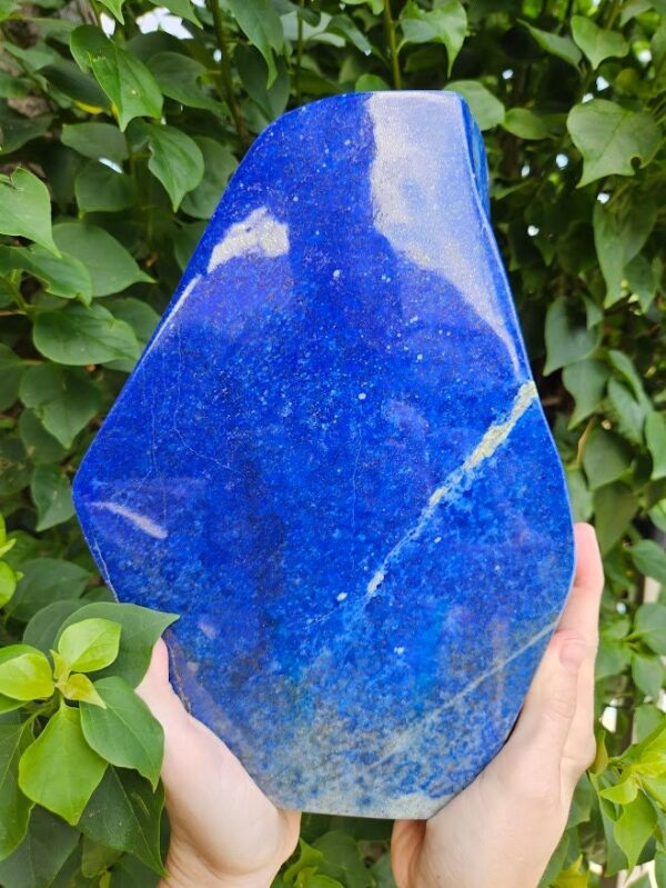 10 LB XL Lapis Lazuli Freeform: Polished Blue Crystal Home Decor, Quality Crystals, Intuition - Image 3