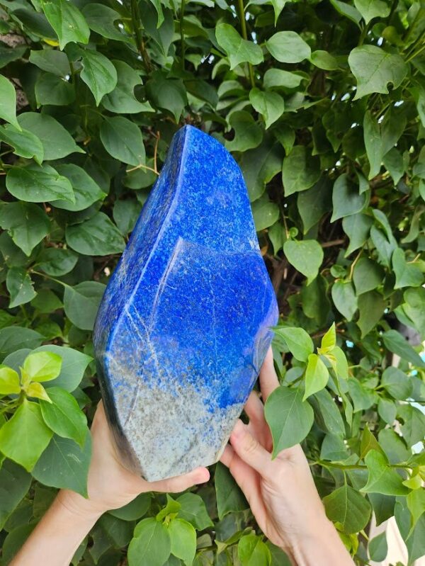 10 LB XL Lapis Lazuli Freeform: Polished Blue Crystal Home Decor, Quality Crystals, Intuition - Image 8
