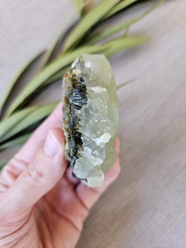 Green Apple Prehnite Specimen - Image 9