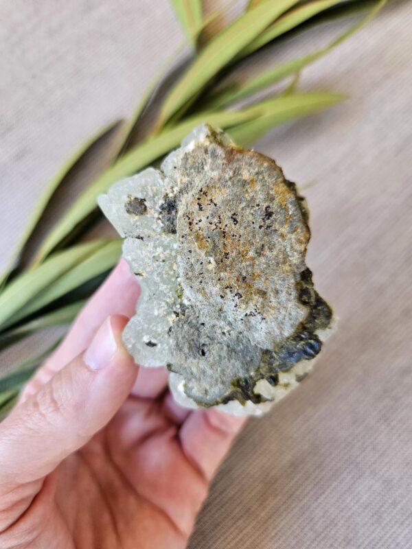 Green Apple Prehnite Specimen - Image 5