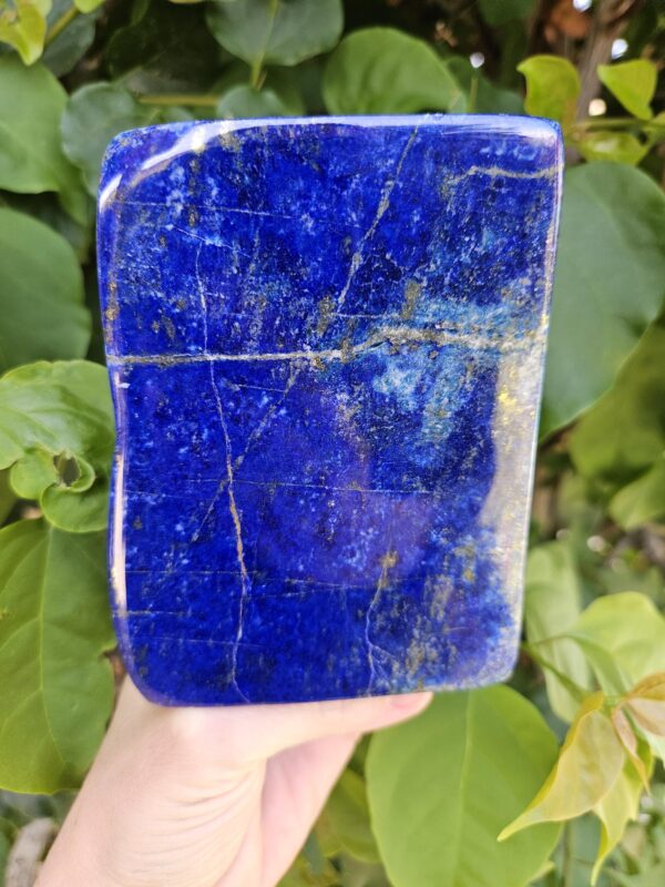 Polished Lapis Lazuli Freeform: Large Afghan Crystal Stone for Intuition, Third Eye Chakra - Image 10