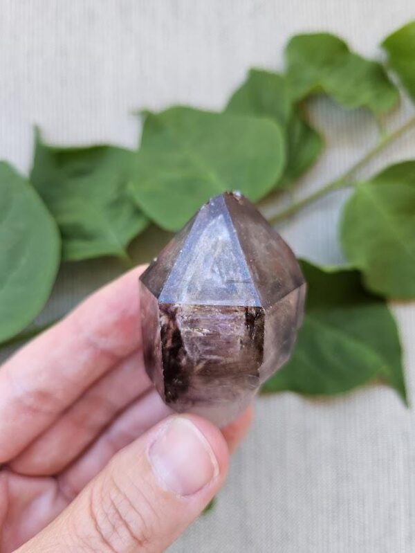Enhydro Amethyst Scepter: Raw Shangaan Crystal from Zimbabwe - Image 2