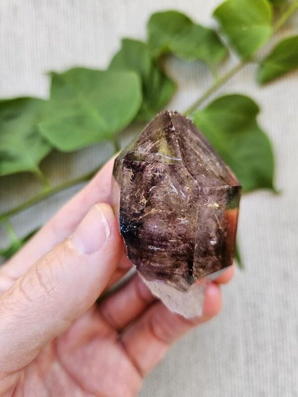 Enhydro Amethyst Scepter: Raw Shangaan Crystal from Zimbabwe - Image 7
