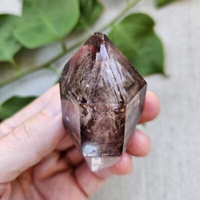 Enhydro Amethyst Scepter: Raw Shangaan Crystal from Zimbabwe