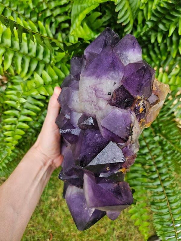 XL Congo Amethyst Cluster: Raw Purple Crystal, 12 LB, Meditation Home Decor - Image 6