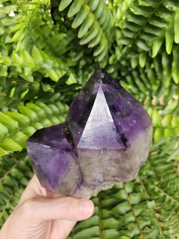 Quality Congo Amethyst Cluster: Raw Purple Crystal, Meditation Stone, Purple Home Decor - Image 3