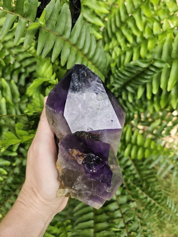 Quality Congo Amethyst Cluster: Raw Purple Crystal, Meditation Stone, Purple Home Decor - Image 5