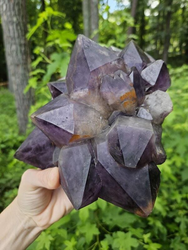 Large Congo Amethyst Cluster: Raw Purple Crystal, Home Decor, Meditation - Image 7