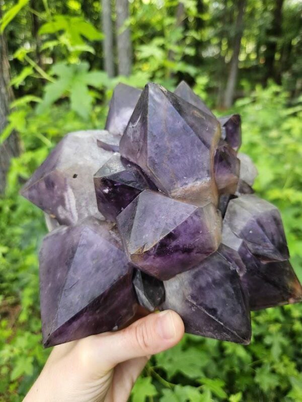 Large Congo Amethyst Cluster: Raw Purple Crystal, Home Decor, Meditation - Image 2