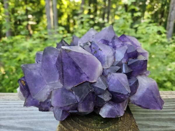 Large Congo Amethyst Cluster: Raw Purple Crystal, Meditation Decor - Image 3