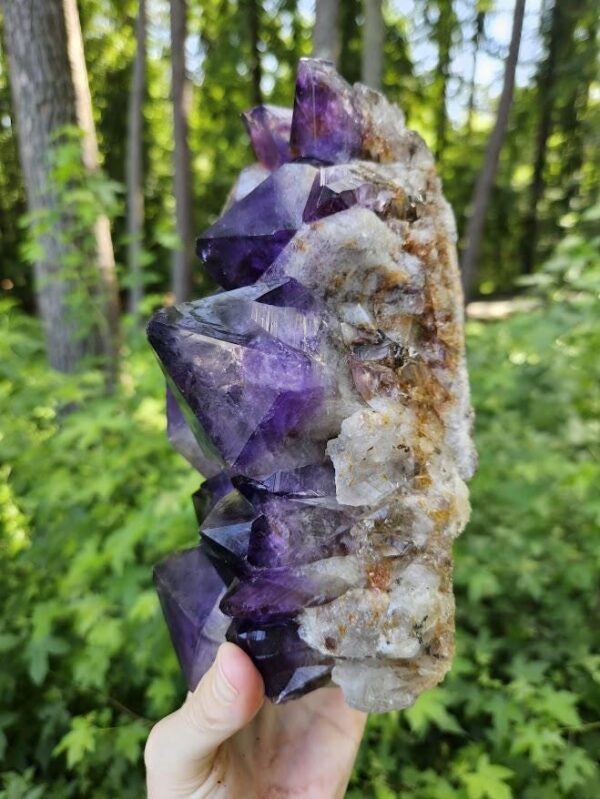 Large Congo Amethyst Cluster: Deep Purple Crystal, Meditation Stone - Image 9