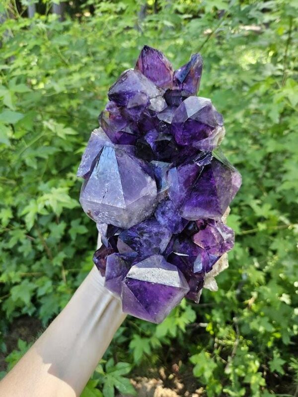 Large Congo Amethyst Cluster: Deep Purple Crystal, Meditation Stone - Image 10