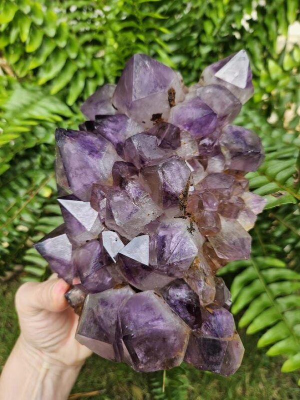 Large Congo Amethyst Cluster: Raw Purple Crystal, 4lb 4oz, Quality Crystal Home Decor - Image 4
