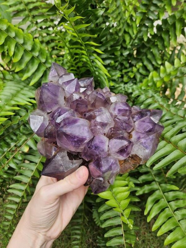 Large Congo Amethyst Cluster: Raw Purple Crystal, 4lb 4oz, Quality Crystal Home Decor - Image 10