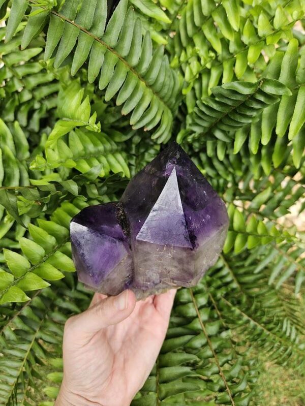 Quality Congo Amethyst Cluster: Raw Purple Crystal, Meditation Stone, Purple Home Decor - Image 9