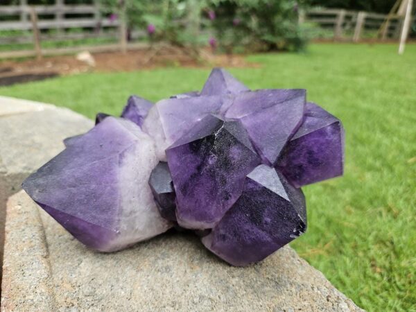Large Congo Amethyst Cluster: Raw Purple Crystal, Meditation Decor - Image 10