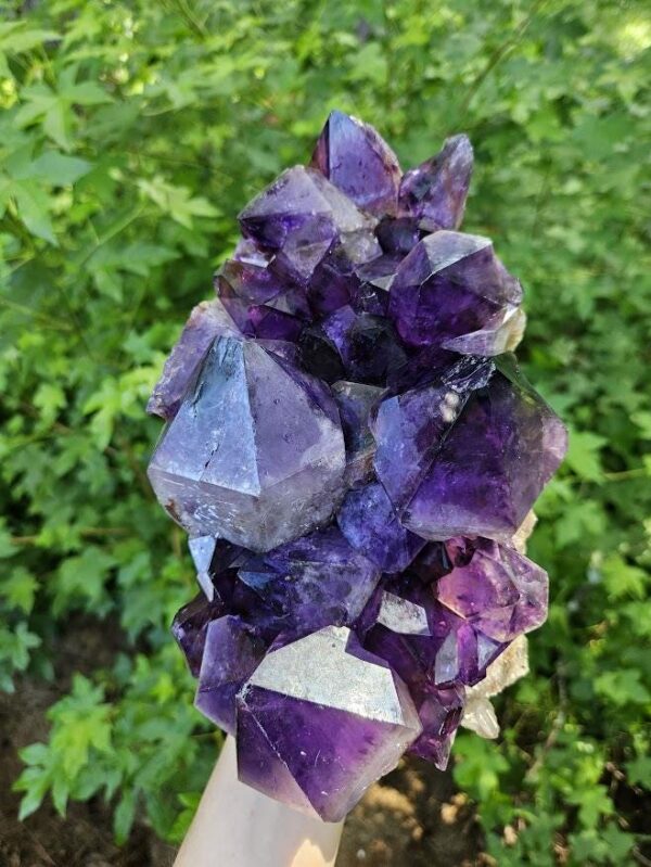 Large Congo Amethyst Cluster: Deep Purple Crystal, Meditation Stone - Image 7