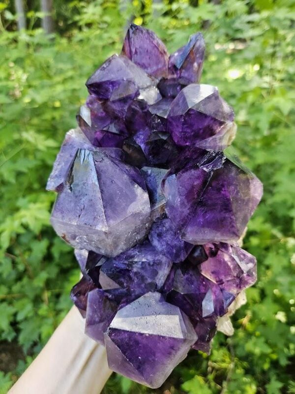 Large Congo Amethyst Cluster: Deep Purple Crystal, Meditation Stone - Image 4