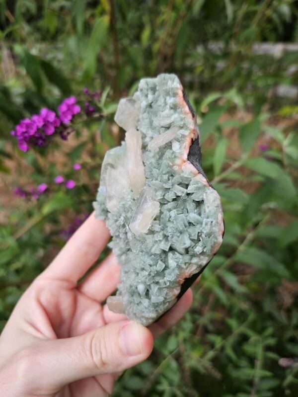 Raw Green Heulandite Crystal - Image 6