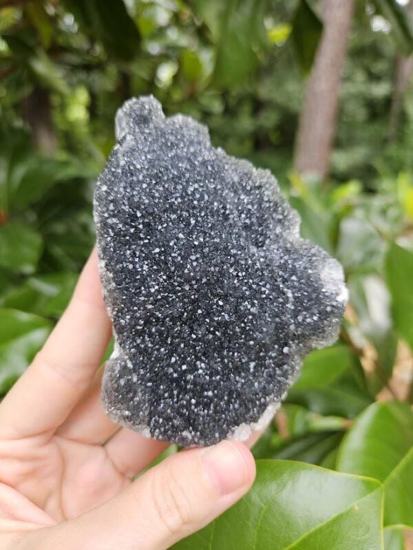 Blue Druzy Quartz Crystal - Image 2