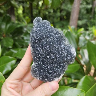 Blue Druzy Quartz Crystal