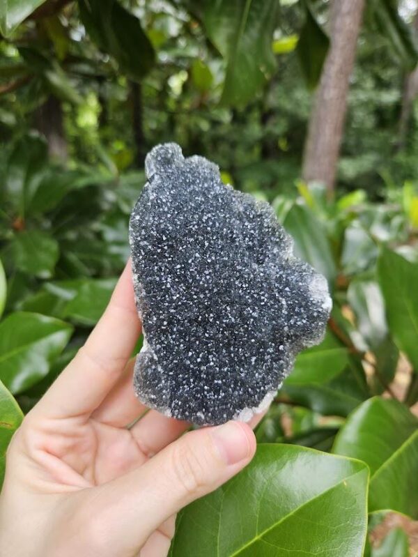 Blue Druzy Quartz Crystal