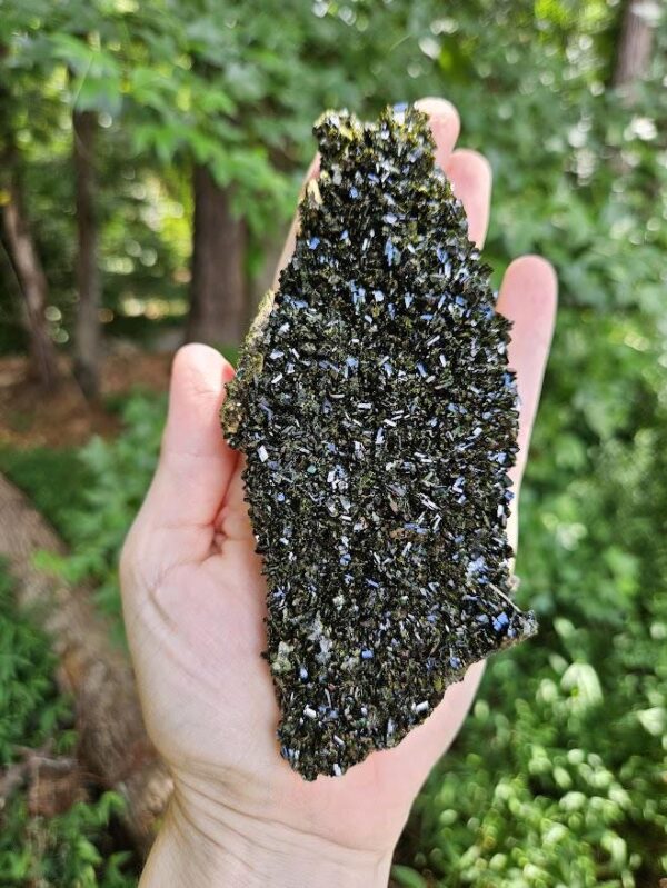 Quality Epidote Crystal Cluster: Turkish Mineral Specimen, 9.8 oz - Image 7