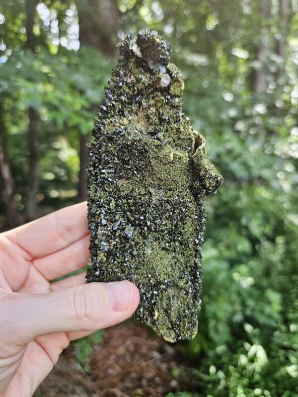 Quality Epidote Crystal Cluster: Turkish Mineral Specimen, 9.8 oz - Image 6