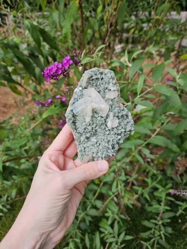 Raw Green Heulandite Crystal - Image 10