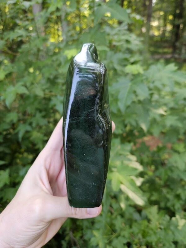 Polished Nephrite Jade Freeform: Green Stone for Luck & Harmony - Image 7