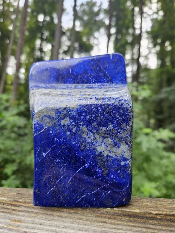Polished Lapis Lazuli Freeform: Afghan Blue Stone for Intuition - Image 7