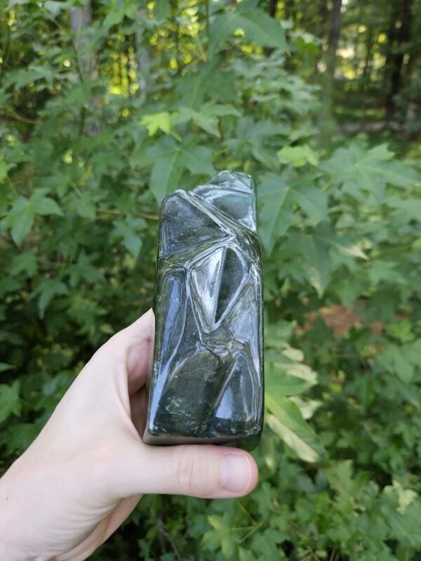 Polished Nephrite Jade Freeform: Green Stone for Luck & Harmony - Image 6