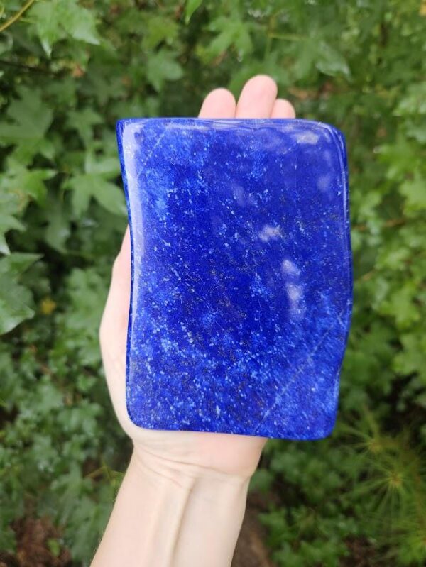 Polished Lapis Lazuli Freeform: Afghan Blue Stone for Intuition - Image 4