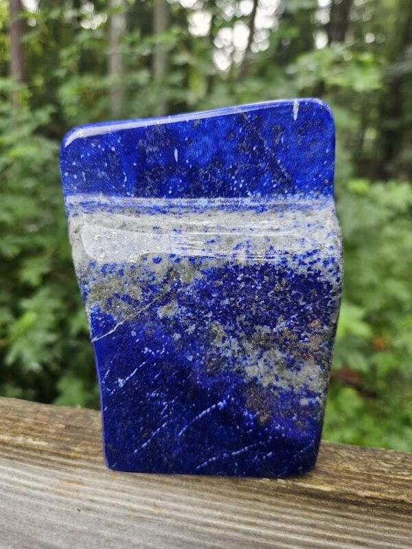 Polished Lapis Lazuli Freeform: Afghan Blue Stone for Intuition - Image 6
