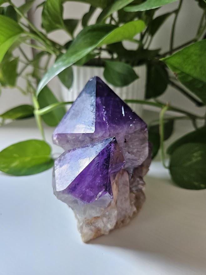 Quality Congo Amethyst Cluster, 2.8 LB: Purple Crystal Home Decor, Meditation - Image 6