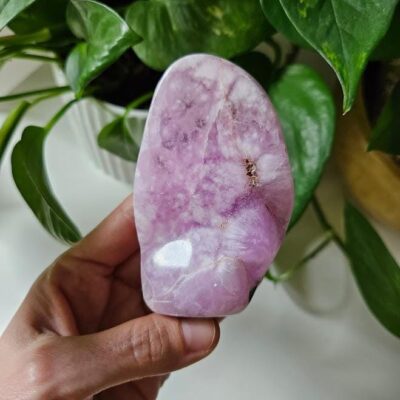 YOU Pick Pink Aragonite Crystal Freeform: Polished Standing Stone, Afghanistan