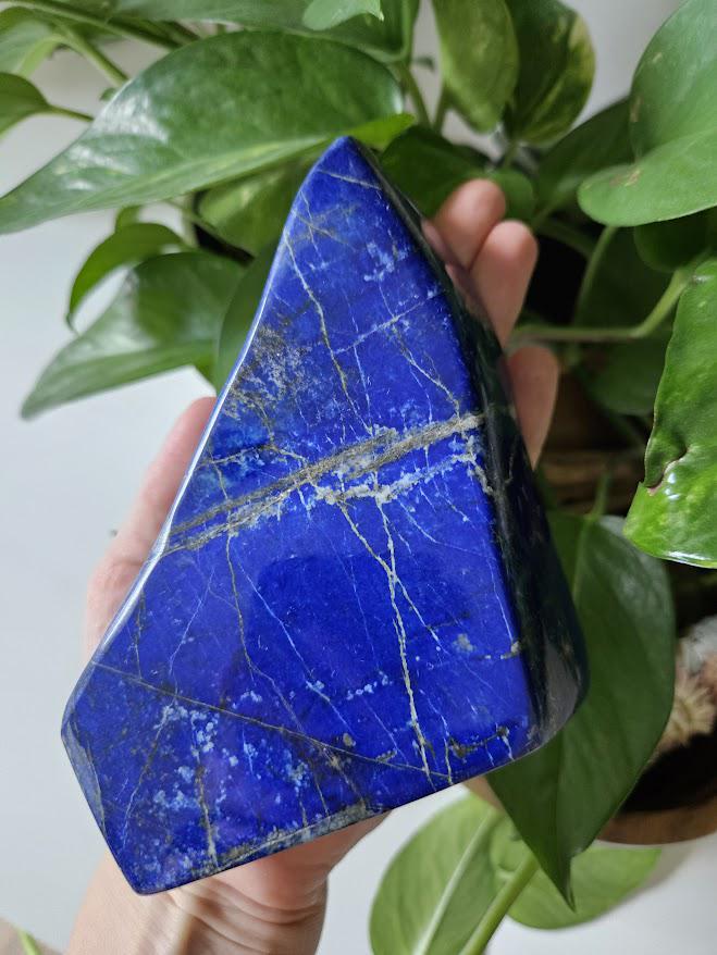 Polished Lapis Lazuli Stone: Blue Lapis Freeform from Afghanistan, Intuition - Image 6