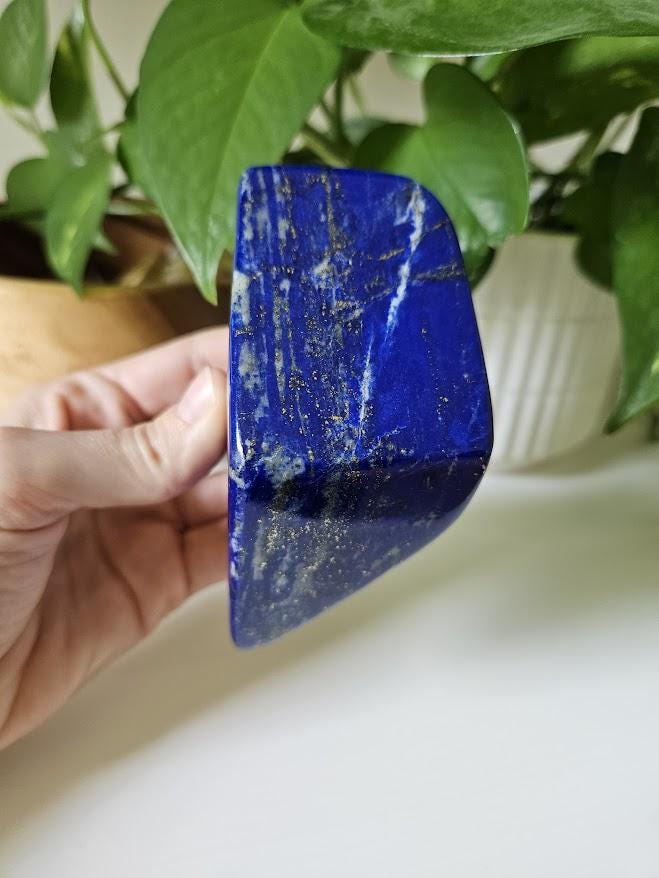 Polished Lapis Lazuli Freeform: Intuition Stone, Afghanistan Origin - Image 4