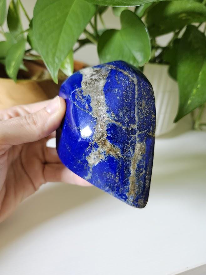 Polished Lapis Lazuli Freeform: Intuition Stone, Afghanistan Origin - Image 5