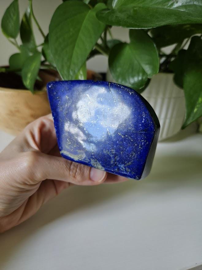 Polished Lapis Lazuli Freeform: Intuition Stone, Afghanistan Origin - Image 10