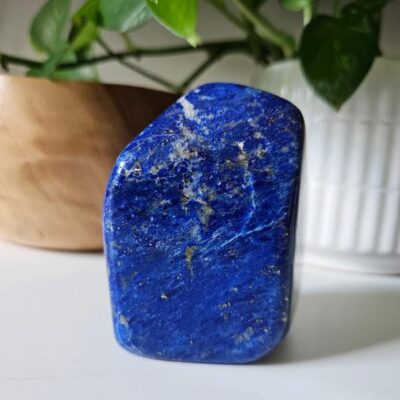 Polished Lapis Lazuli Stone: Third Eye Chakra - Intuition, Afghanistan Crystals