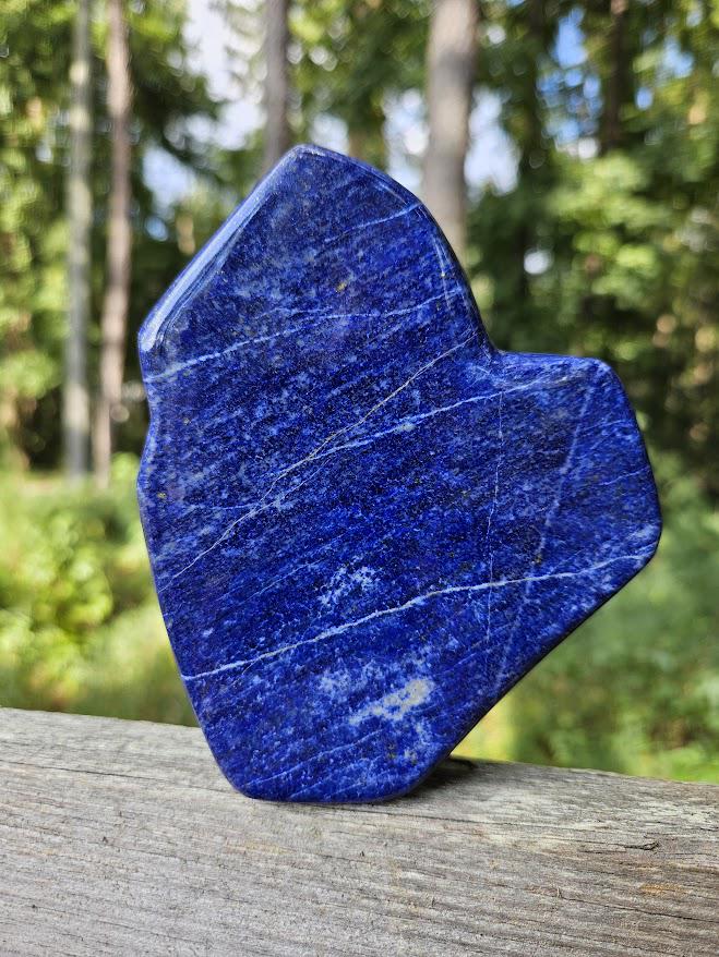 Polished Lapis Lazuli Freeform: Blue Stone for Intuition, Afghanistan - Image 7