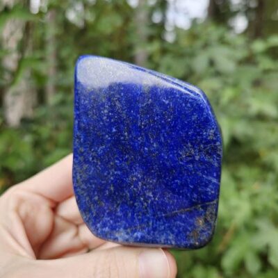 Polished Lapis Lazuli Stone: Third Eye Chakra - Intuition, Afghanistan Crystals