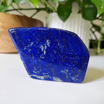 Polished Lapis Lazuli Freeform: Intuition Stone, Afghanistan Origin