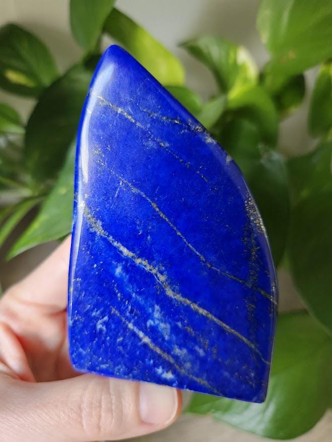 Quality Lapis Lazuli Freeform: Polished Blue Intuition Stone, Afghanistan - Image 9