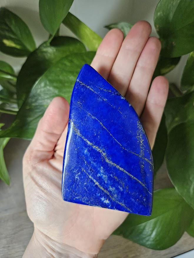 Quality Lapis Lazuli Freeform: Polished Blue Intuition Stone, Afghanistan - Image 8